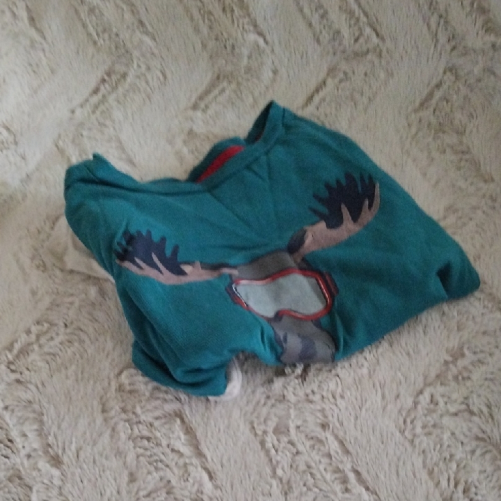 Tommy Bahama Teal Shirt with Red Accents